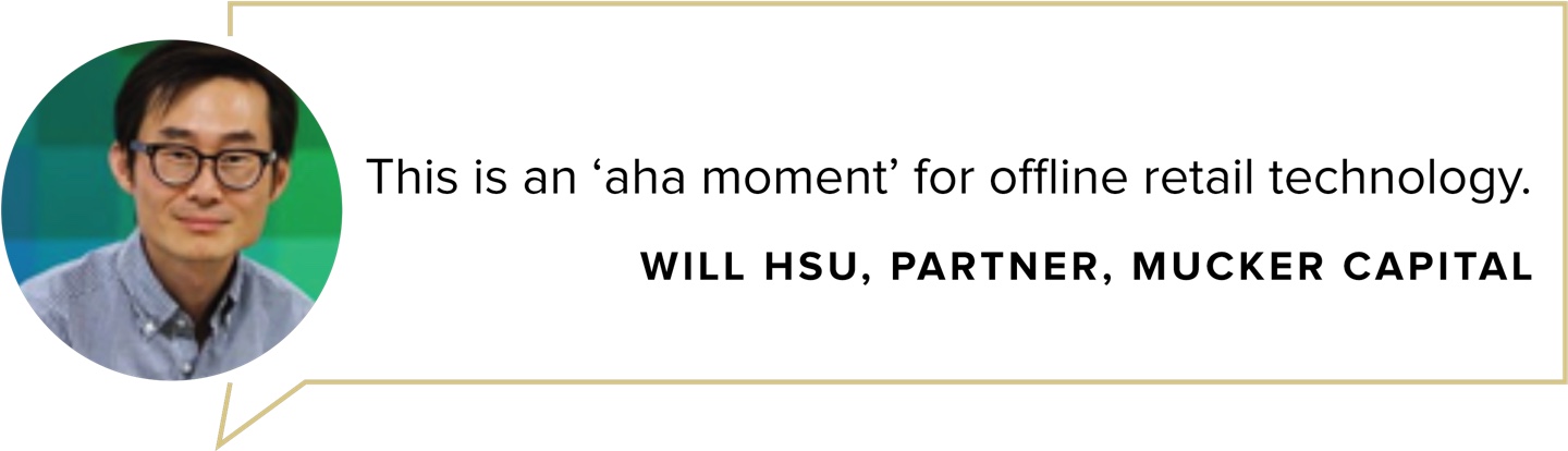 This is an 'a-ha moment' for offline retail technology.